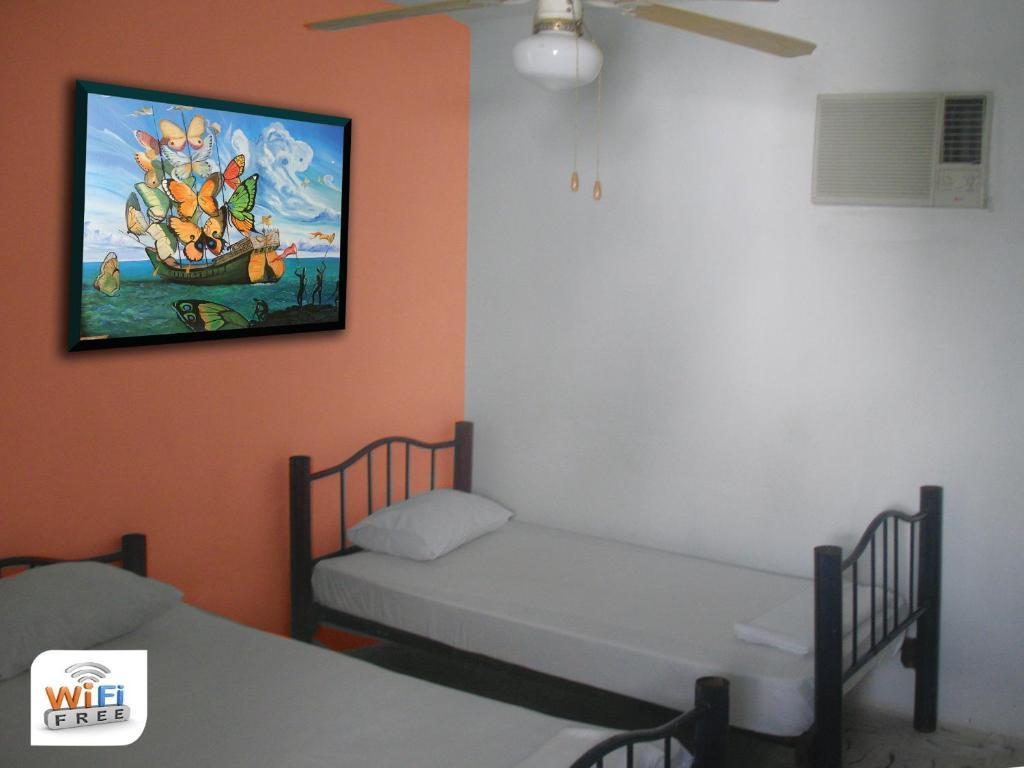 Hostel Mundo Maya Cancún Kamer foto