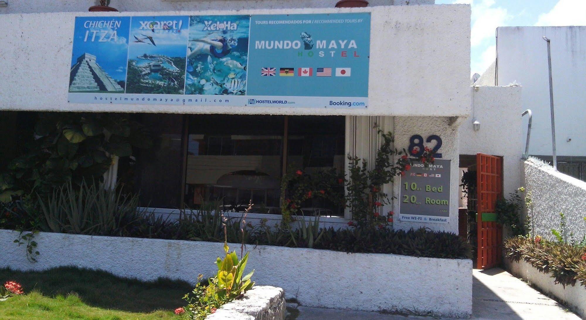 Hostel Mundo Maya Cancún Buitenkant foto